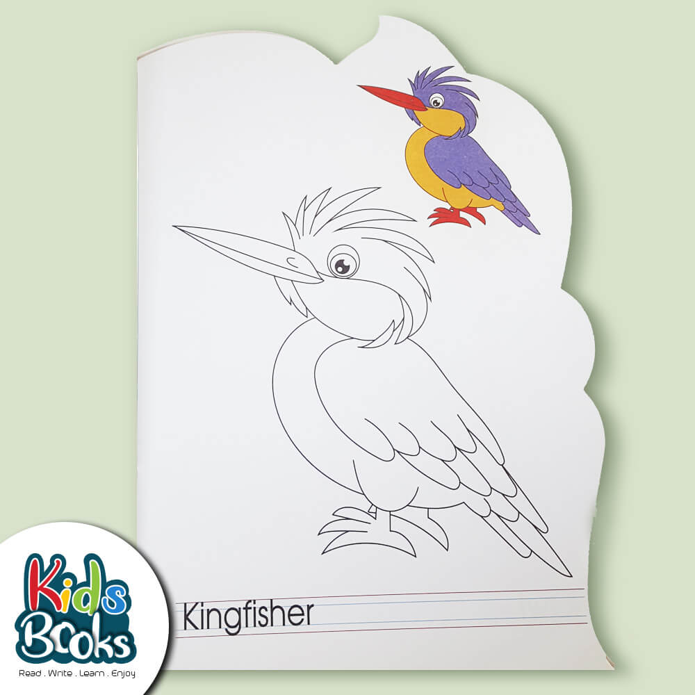 Super Find with Colouring Birds Book inner Page 1