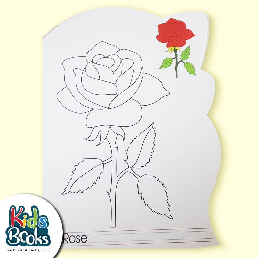 Super Find with Colouring Flowers Book Inner Page 2
