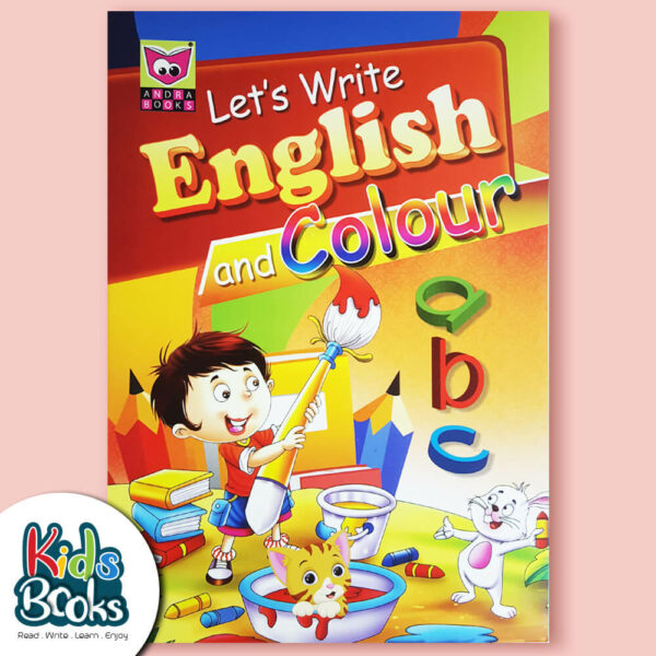 Let's Write English and Colour Book Cover