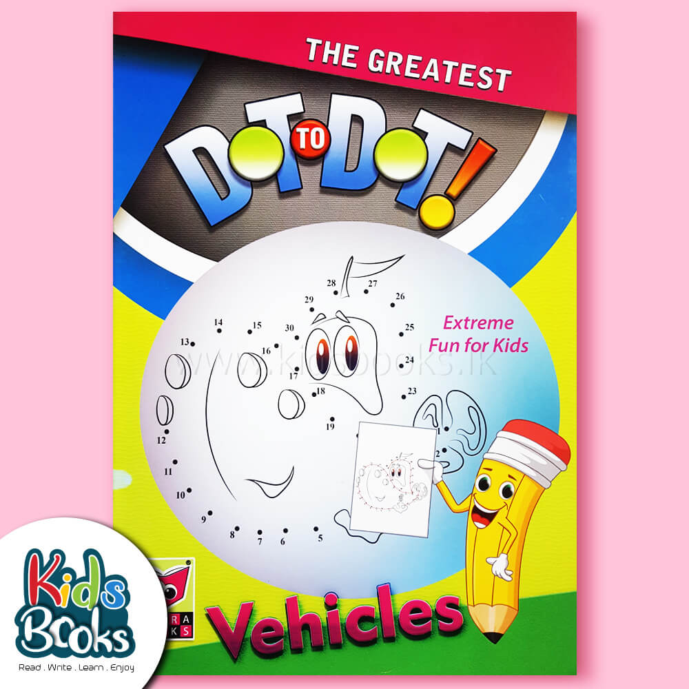 The Greatest Dot to Dot Vehicles Book Cover
