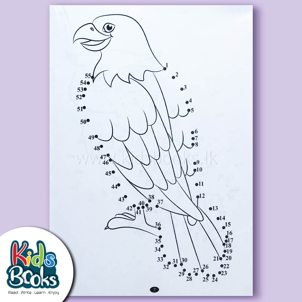 The Greatest Dot to Dot Birds Book Inner Page