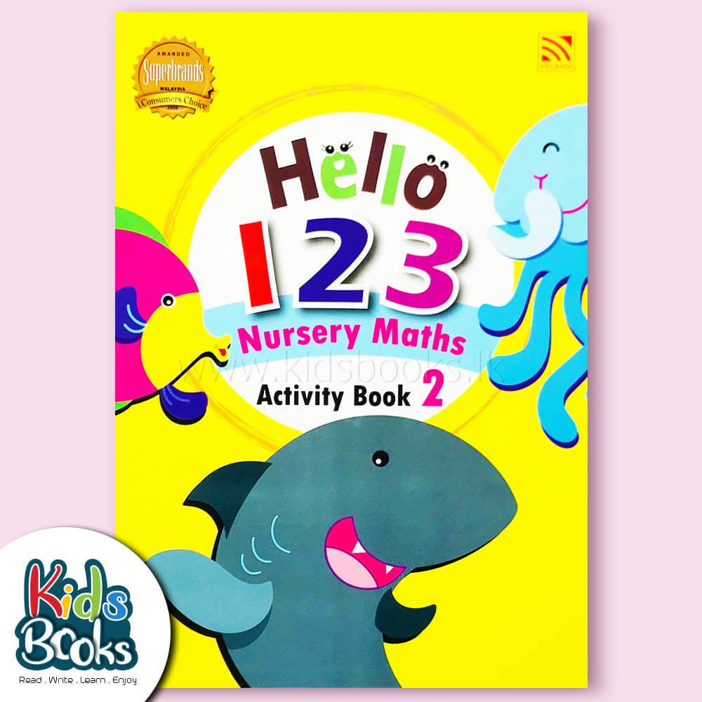 Hello 123 Nursery Maths Activity Book 2 Cover