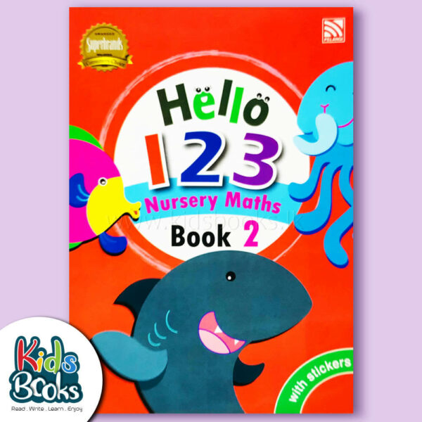 Hello 123 Nursery Maths Book 2 Cover