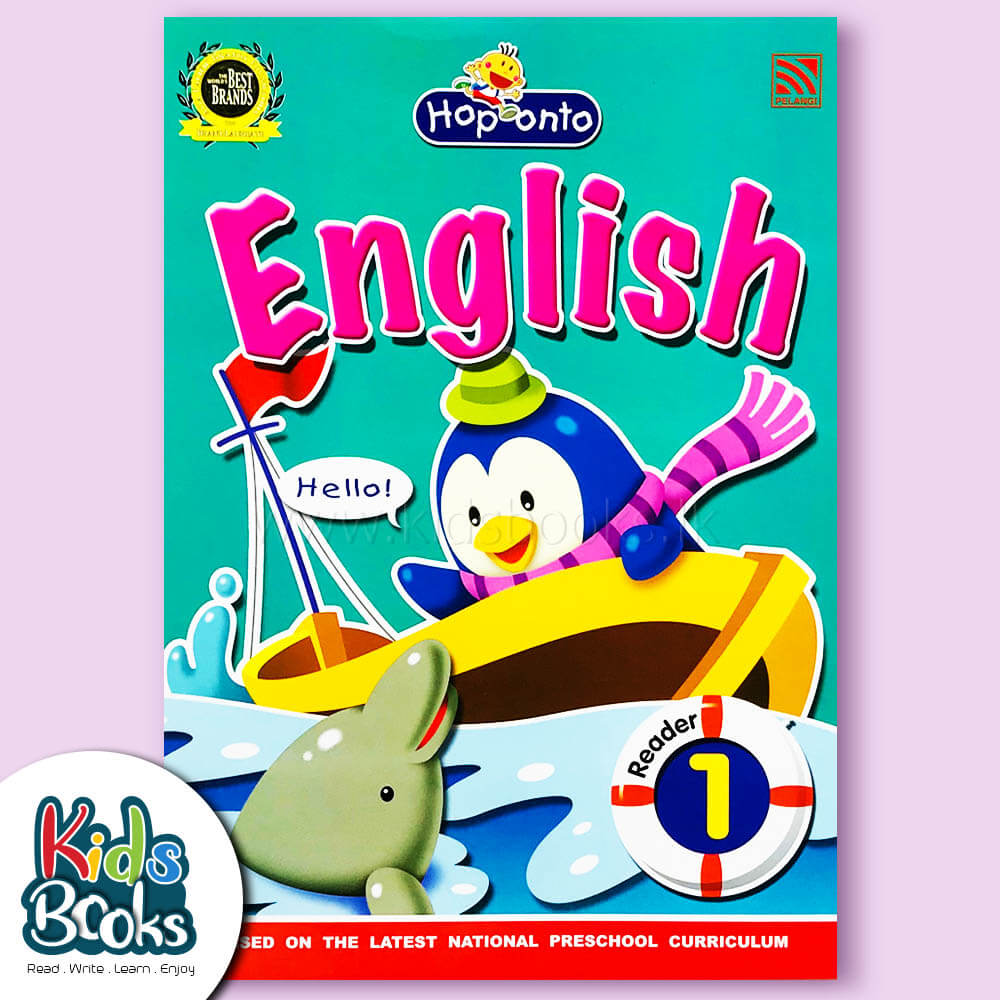 Hop onto English Reader 1 Book Cover