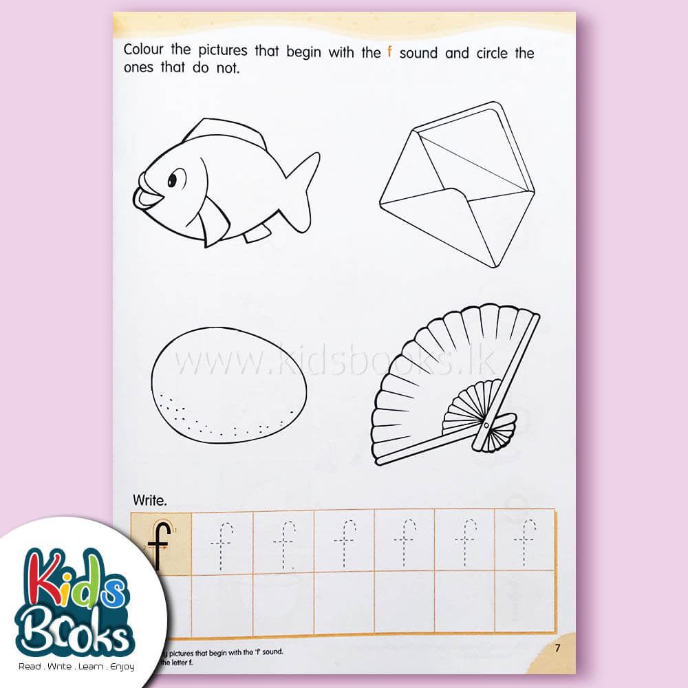 Phonics Activity Book 1 Inner Page