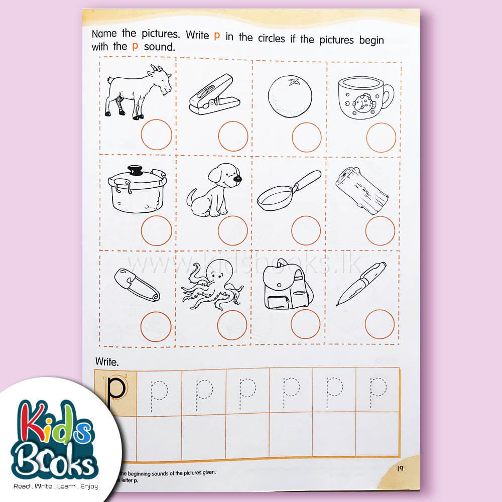 Phonics Activity Book 1 Inner Page
