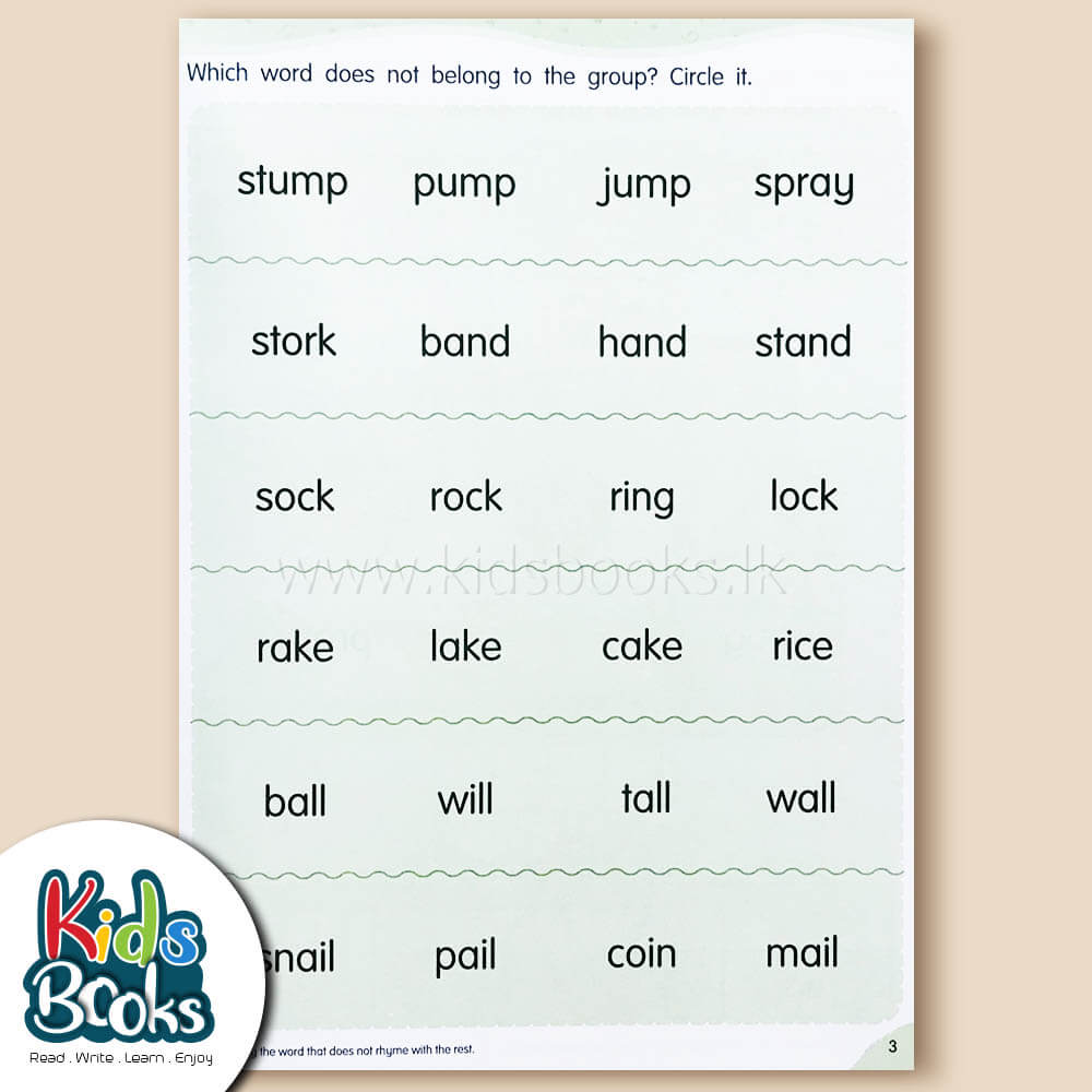 Phonics Enrichment Book B Inner Page