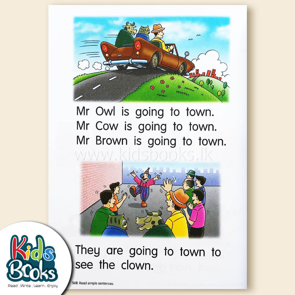 Phonics Reader 4 Book Inner Page 1