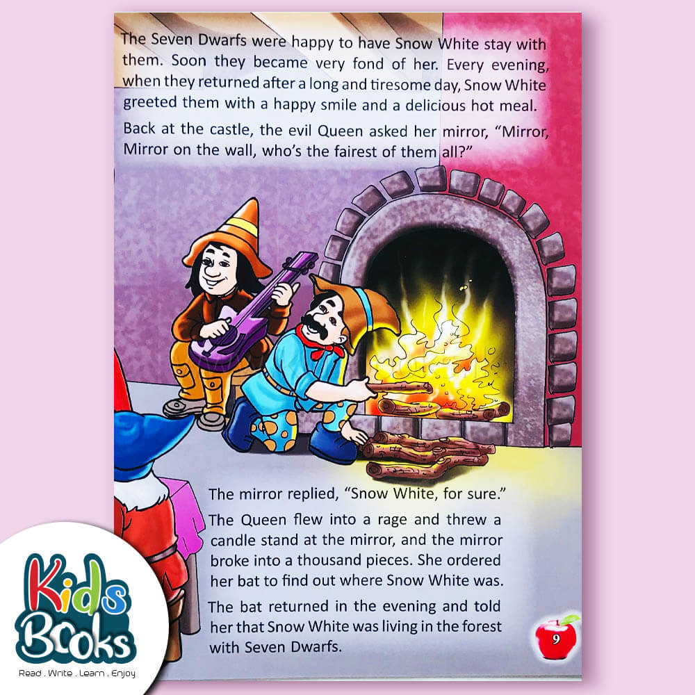 Young Learner's Story Snow White And The Seven Dwarfs Inner Page