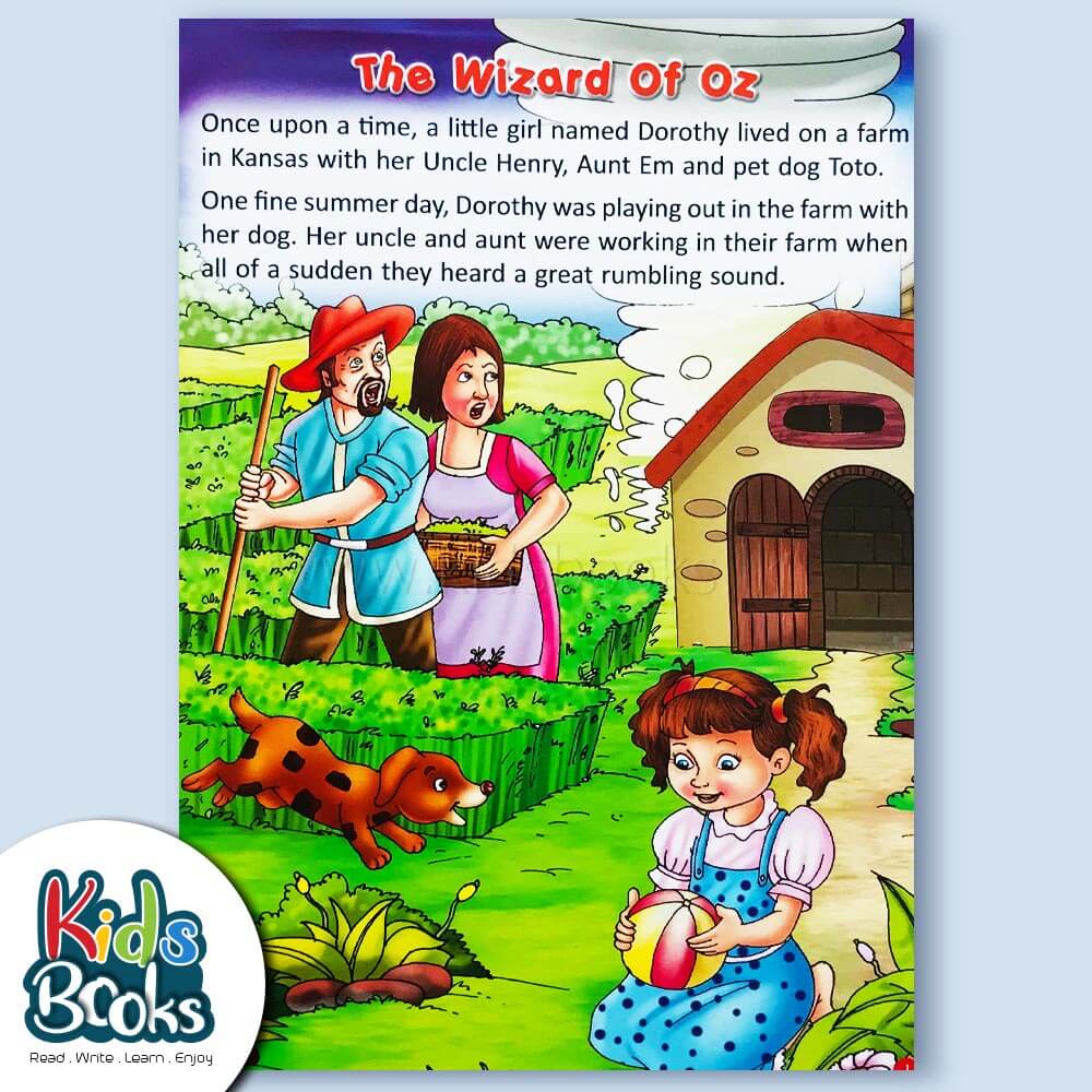 Young Learner's Story The Wizard of Oz Inner Page