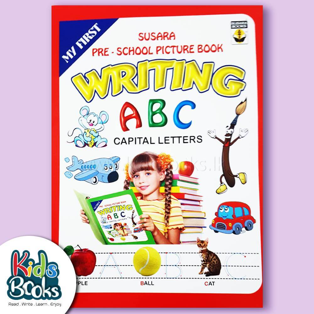My First Writing abc Capital Letters Book Cover