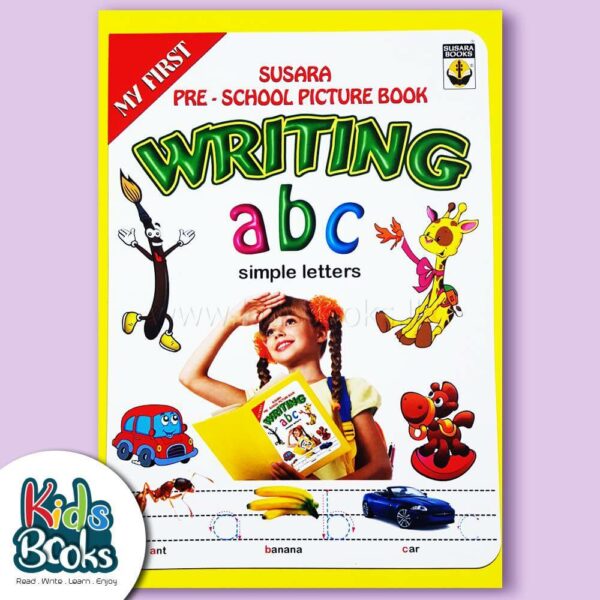 My First Writing abc Simple Letters Book Cover