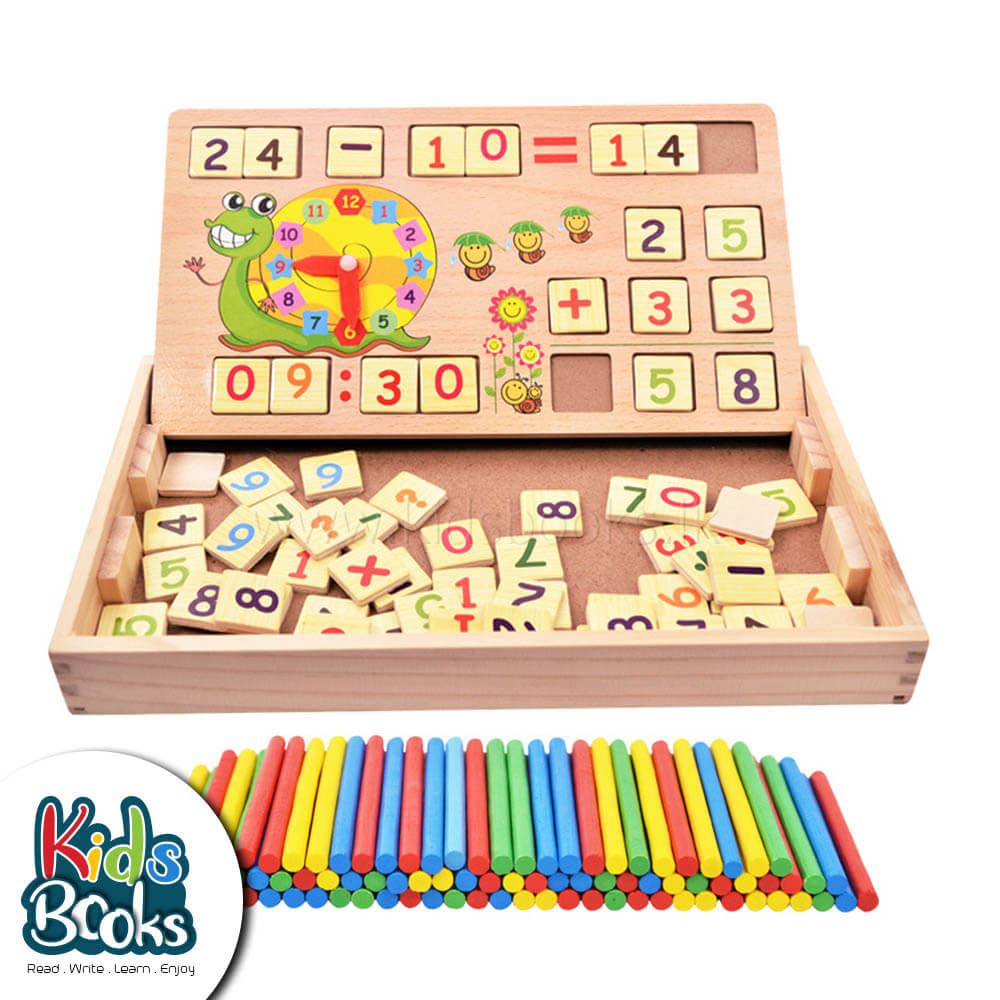 Wooden Multinational operation Learning box Parts