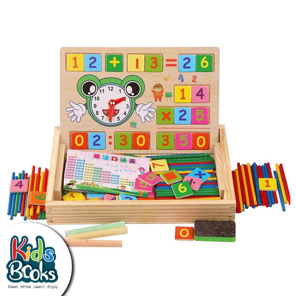 Wooden Multinational operation Learning box