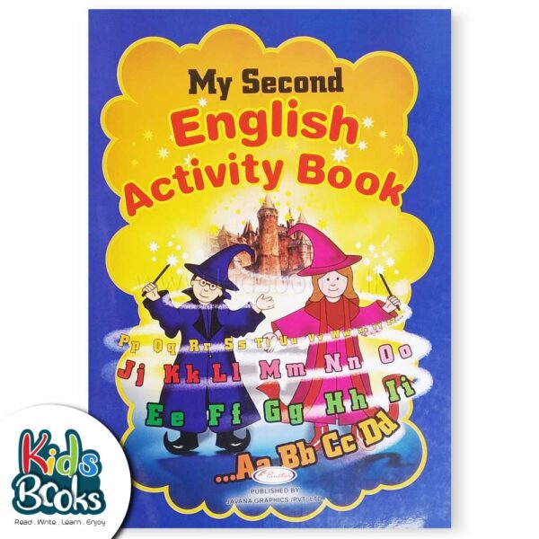 My Second English Activity Book Cover Pgae